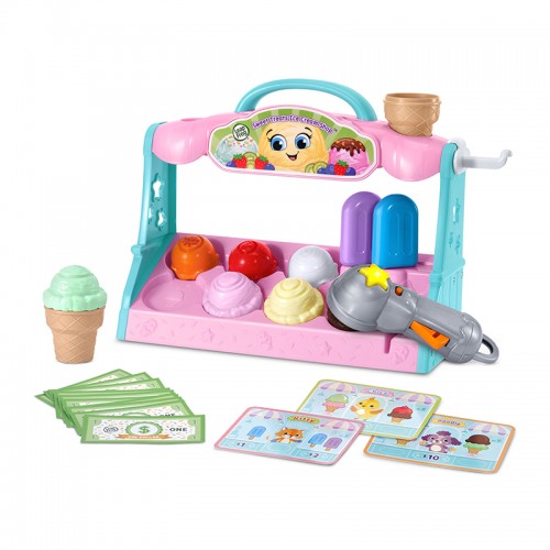 LeapFrog Scoop & Learn Ice Cream Shop | Ice Cream Cart | Ice Cream Shop | Role Play ice Cream Toy | 3 years+